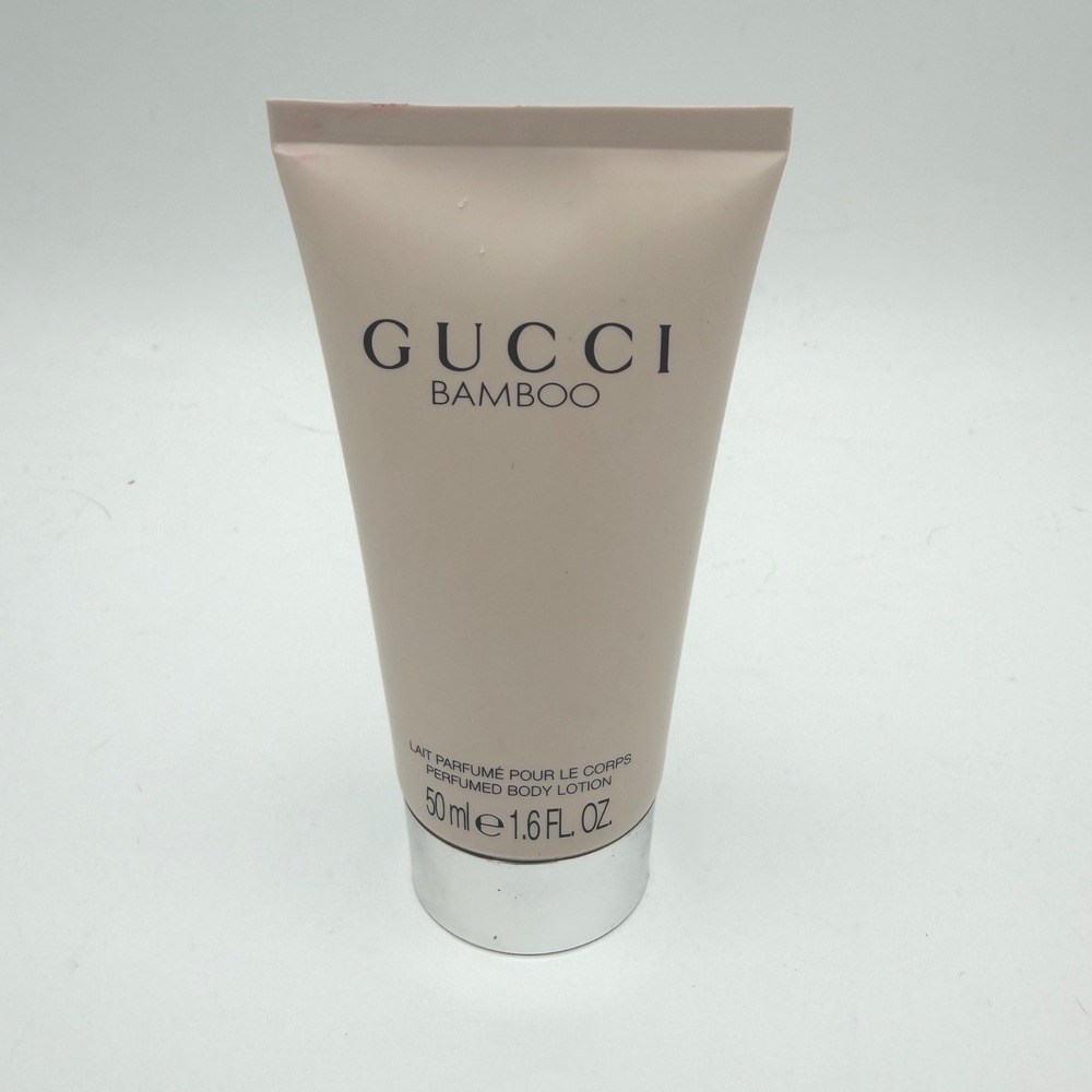 Gucci Bamboo Body Lotion Women 1.6oz 50ml Pink Perfumed Cream Like New